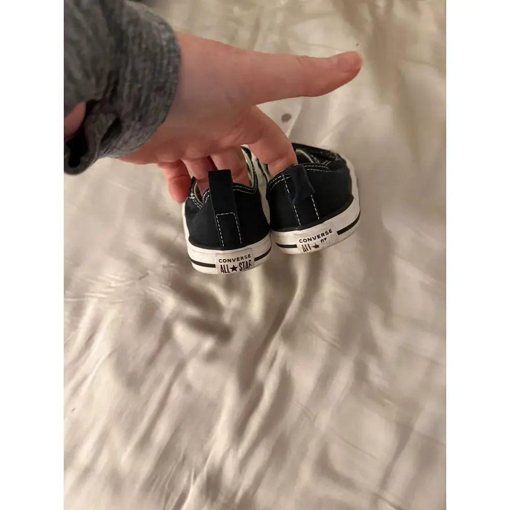 Converse black Sneakers size 8